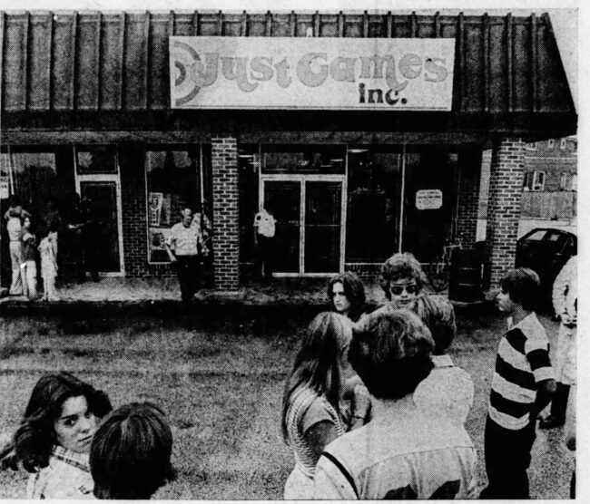 86926-IL-moun-just-ext Just Games Mt. Prospect Exterior 1977